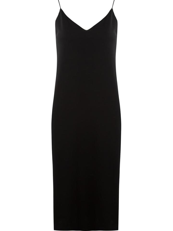 Gloria Coelho V-neck Dress, Women's, Size: Pp, Black, Rayon/polyester/spandex/elastane