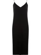 Gloria Coelho V-neck Dress, Women's, Size: Pp, Black, Rayon/polyester/spandex/elastane