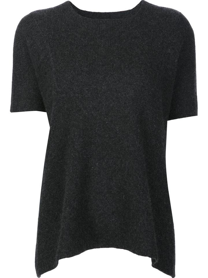 The Elder Statesman 'guatemala' Knit Top, Women's, Black, Cashmere