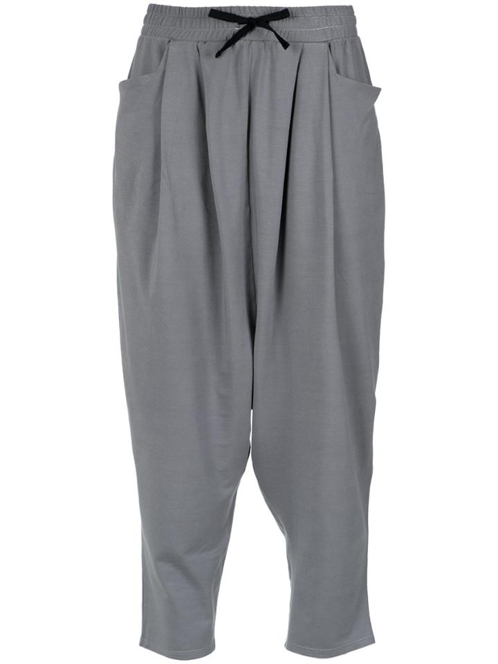 Uma Raquel Davidowicz Drop-crotch Trousers - Grey