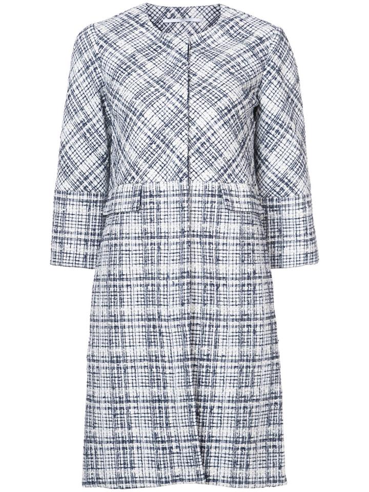 Rosetta Getty Tweed Coat - White