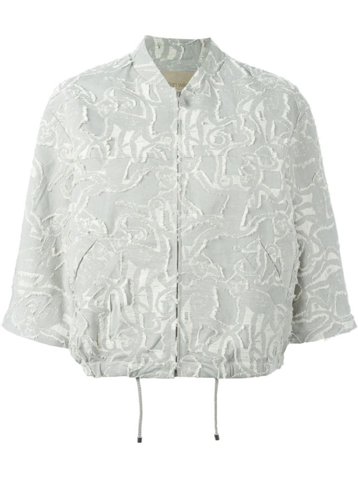Christian Wijnants 'jiu' Bomber Jacket - Grey