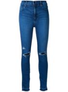 Nobody Denim Siren Skinny Jeans, Women's, Size: 29, Blue, Cotton/elastodiene/polyester