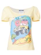 Moschino Printed T-shirt - Yellow & Orange