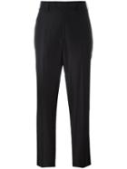 A.f.vandevorst 'prince' Slim Fit Trousers, Women's, Size: 38, Black, Cupro/viscose/wool