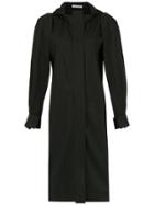 Gloria Coelho Long Sleeved Hooded Dress - Black