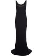 Stella Mccartney 'tina' Dress, Women's, Size: 44, Black, Viscose/acetate/spandex/elastane