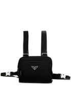 Prada Harness Chest Front Pack - Black