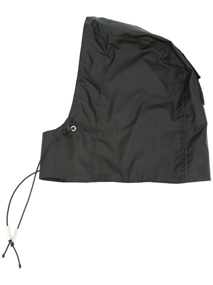 A-cold-wall* Drawstring Hood - Black