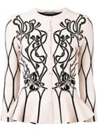 Alexander Mcqueen Peplum Cardigan - Nude & Neutrals