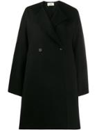 Ports 1961 Double-breasted Coat - Black