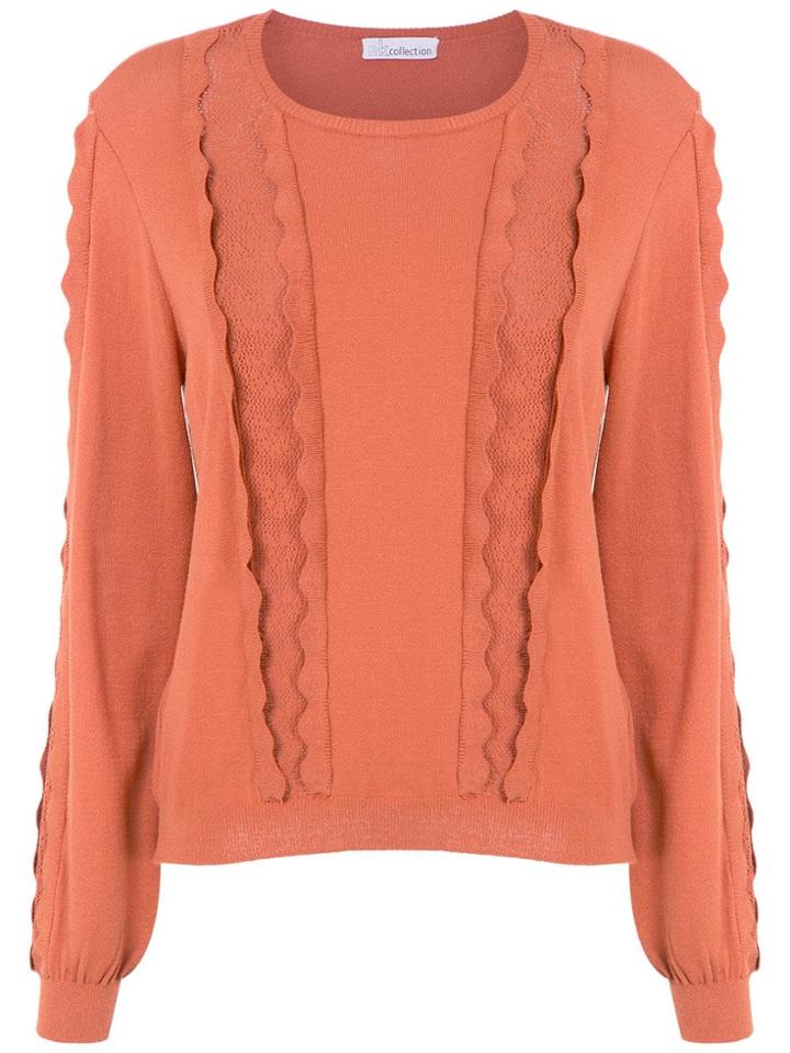 Nk Knitted Top - Orange