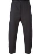 Matthew Miller Cropped Slim Fit Trousers