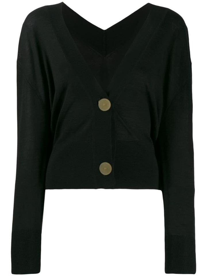 Forte Forte Relaxed-fit Cardigan - Black