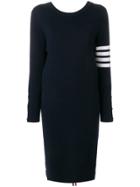 Thom Browne Front-to-back Cardigan Dress - Blue