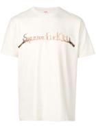Supreme Embroidered T-shirt - Neutrals