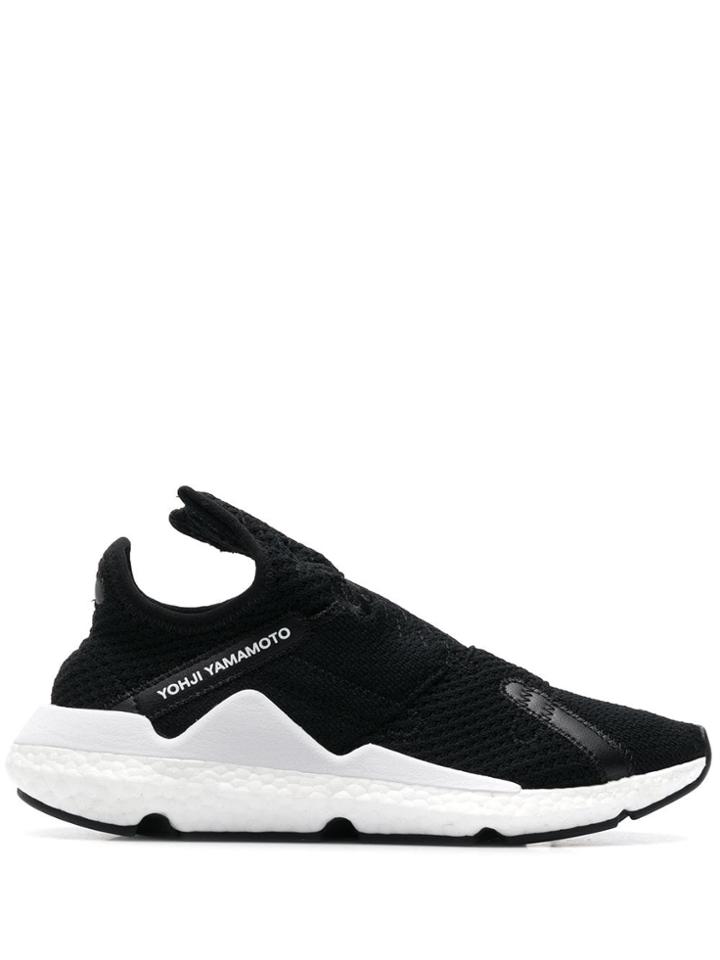 Y-3 Reberu Knitted Sneakers - Black