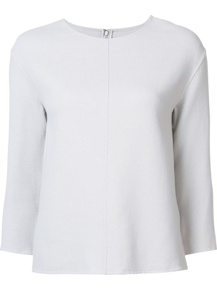 Les Copains Seam Detail Jumper, Women's, Size: 40, Grey, Polyamide/spandex/elastane/wool