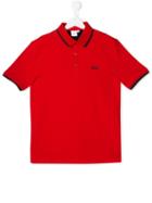 Boss Kids Teen Polo Shirt - Red