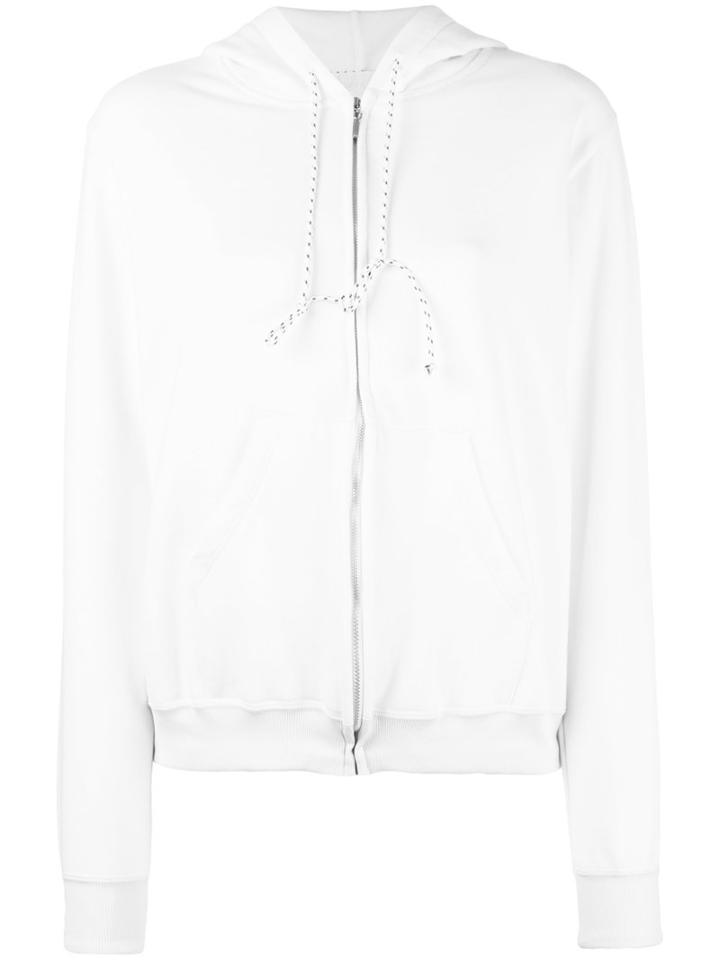 Water Zip Hoodie, Women's, Size: Small, White, Cotton