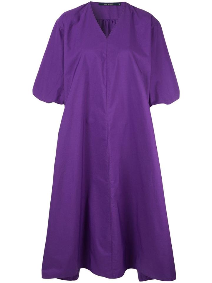 Sofie D'hoore V-neck Dress - Purple