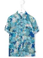 Little Marc Jacobs Printed Shortsleeved Shirt, Boy's, Size: 12 Yrs, Blue