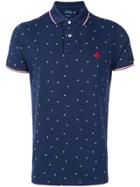 Polo Ralph Lauren Star Pattern Polo Shirt - Blue