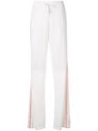 Bally Crochet Tracksuit Trousers - White