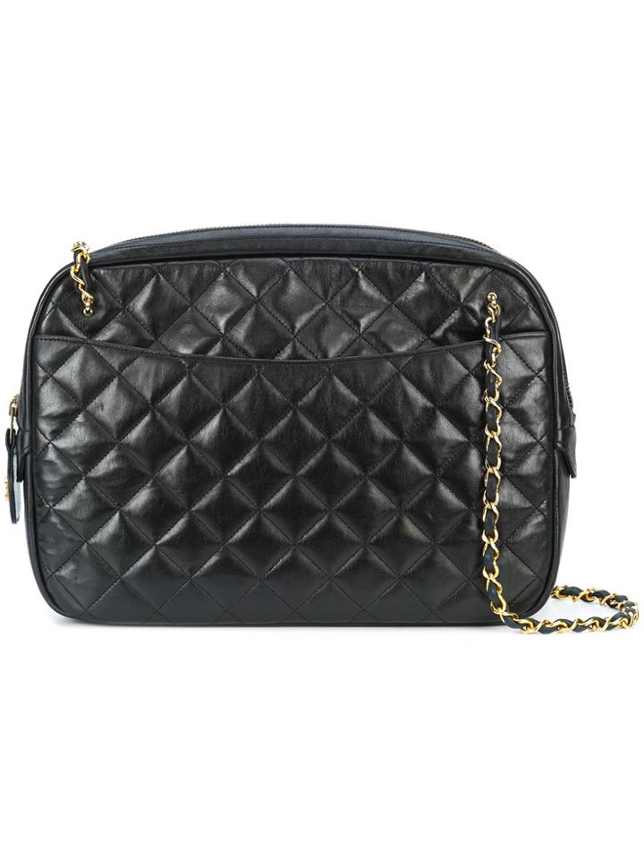 Chanel Vintage Large Camera Case - Black