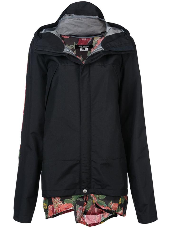 Junya Watanabe Layered Raincoat - Black