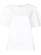 Astraet Panelled Sleeve T-shirt - White