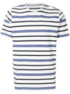 Oliver Spencer Striped Short-sleeve T-shirt - Blue