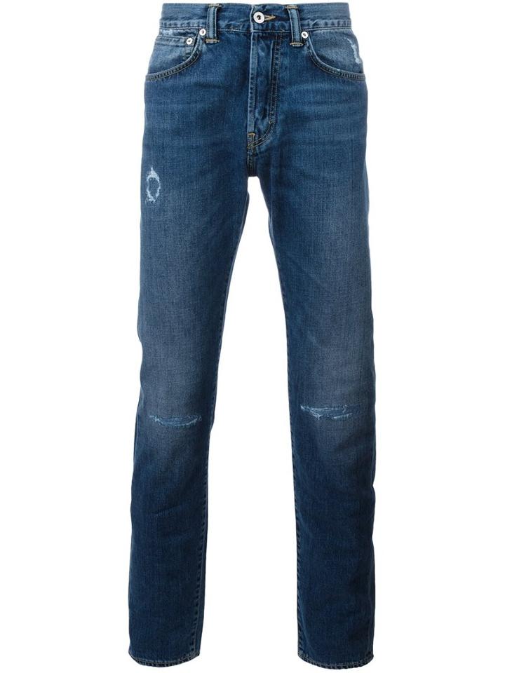 Edwin 'ed 55' Jeans, Men's, Size: 32, Blue, Cotton