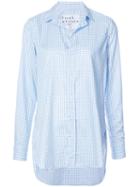 Frank & Eileen - Checked Shirt - Women - Cotton - L, Blue, Cotton