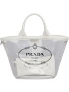 Prada Transparent Handbag - White
