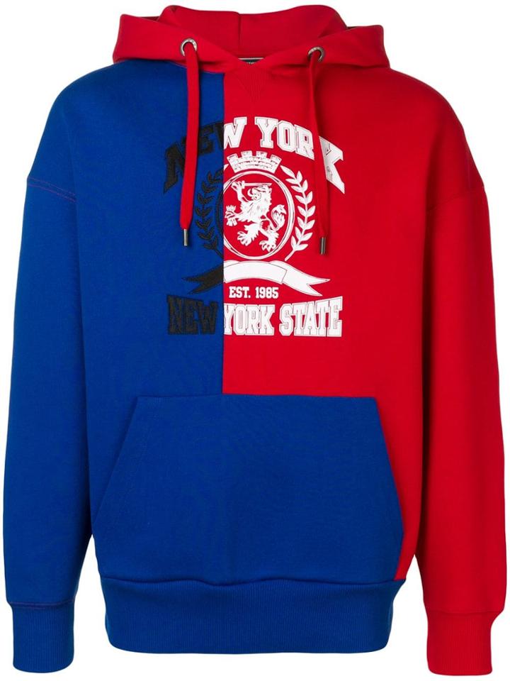 Hilfiger Collection Two-tone Hoodie - Blue