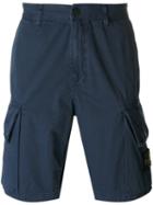Stone Island - Cargo Shorts - Men - Cotton - 30, Blue, Cotton