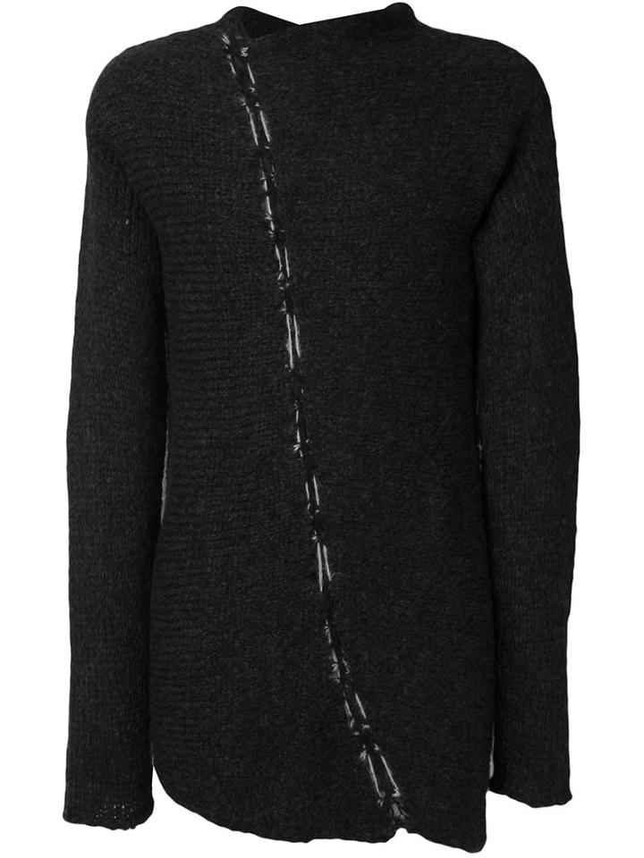 Thom Krom Stitching Detail Jumper