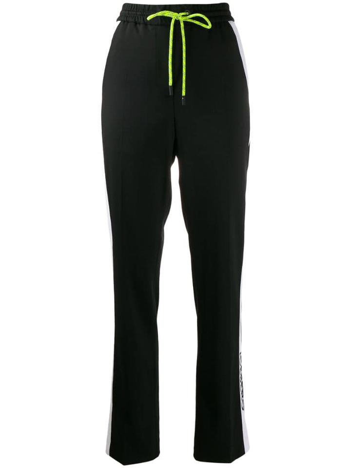 Iceberg Side Logo Strap Trousers - Black