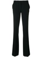 Kiltie Flared Trousers - Black