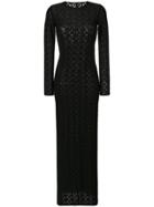 Gareth Pugh Fitted Maxi Dress - Black