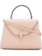 Valextra Trapeze Tote - Pink & Purple
