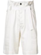 Ann Demeulemeester Mercator Shorts - White
