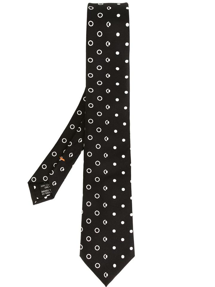 Yohji Yamamoto Circle Pattern Tie