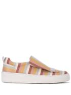 Sergio Rossi Striped Sneakers - Multicolour