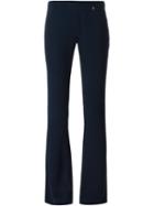 Versace Collection Bootcut Trousers, Women's, Size: 44, Blue, Viscose/polyester
