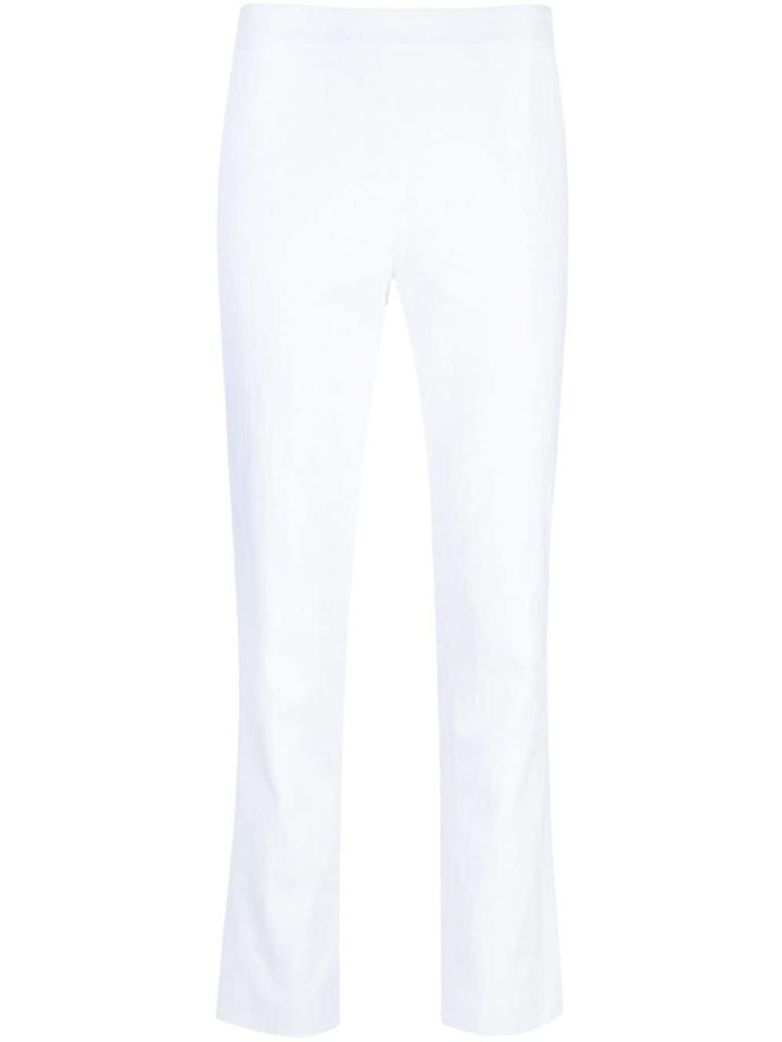 Josie Natori Slim Fit Jeans - White