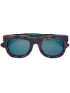 Retrosuperfuture W3k Sunglasses, Women's, Brown, Glass