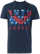 Diesel 't-diego' T-shirt, Men's, Size: Xl, Blue, Cotton