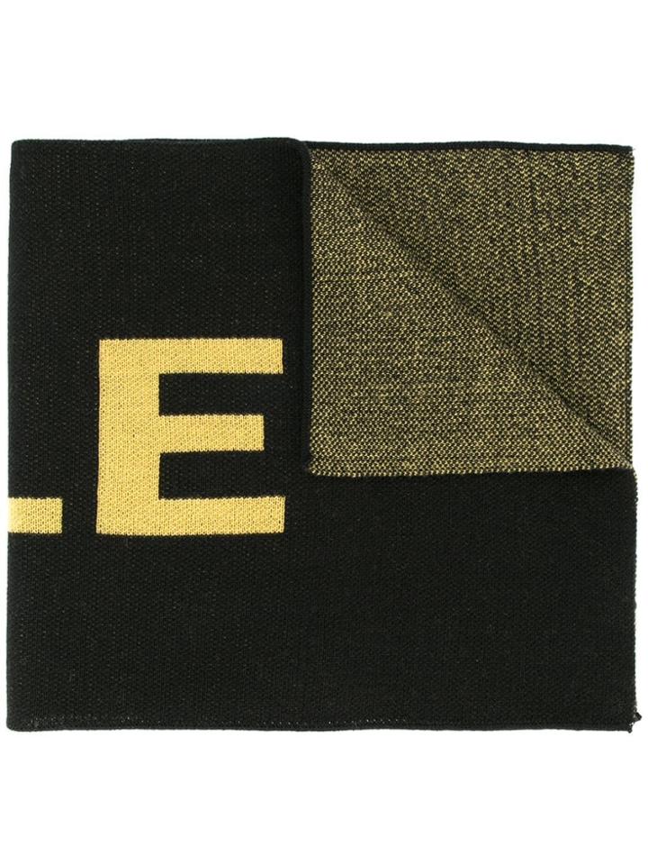 Strateas Carlucci Jacquard Scarf - Black